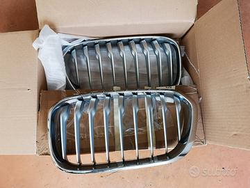 Bmw serie 1 griglia argento urban originale