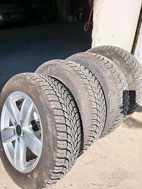gomme+cerchi vw polo 5/6 