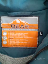 giacca a vento taglia L della Bear