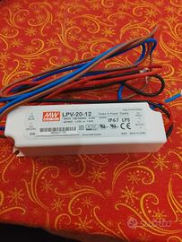 alimentatore mean well LPV-20-12