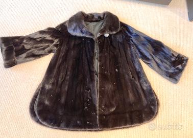 Pelliccia di visone nero