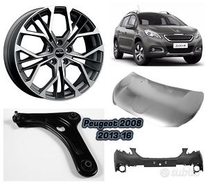 Peugeot 2008 frontale airbag fanale paraurti 13-16