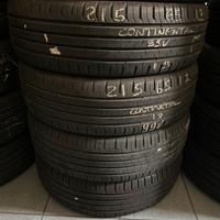 215/65/17 continental gomme estive