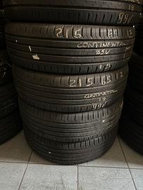 215/65/17 continental gomme estive