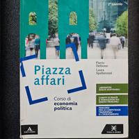 Libro economia politica Piazza Affari 2°biennio 