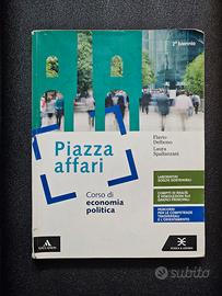 Libro economia politica Piazza Affari 2°biennio 