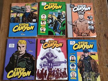 Fumetti Steve Canyon lotto di 6 numeri