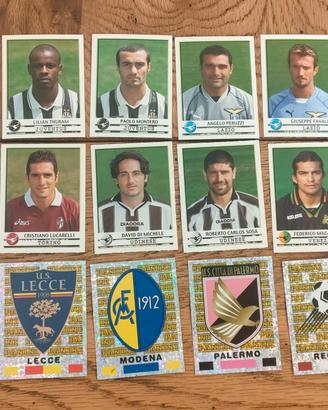 Figurine e scudetti Calciatori 2001/02