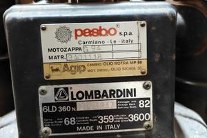 Motozappa Lombardini 