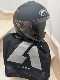 Casco jet Airoh XL nero opaco