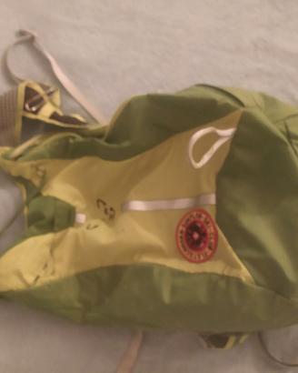 Zaino Dynafit scialpinismo verde acido 