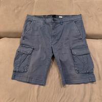 Pantalone bermuda uomo, blu tg 34