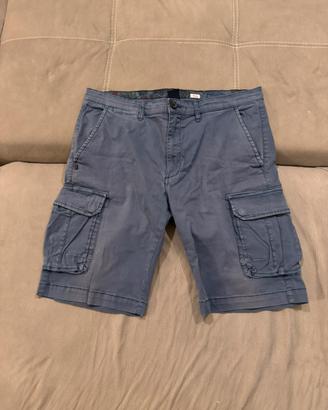 Pantalone bermuda uomo, blu tg 34