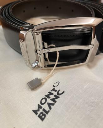 CINTURA MONTBLANC REVERSIBILE 35MM ORIGINALE