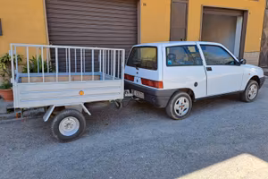 Autobianchi y10 4x4 con carrello