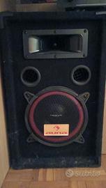 coppia casse Auna (1kw) + amplificatore Spl 300