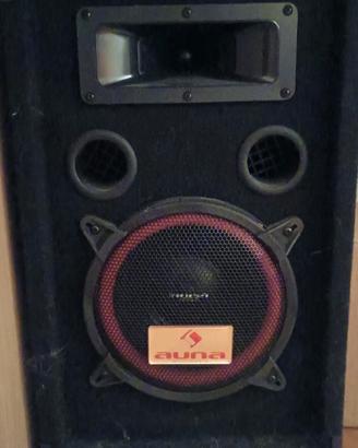 coppia casse Auna (1kw) + amplificatore Spl 300