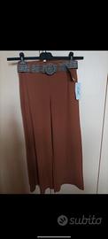 pantalone marrone large