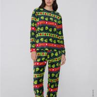 Pigiama Grinch Tezenis 2025 donna taglia M