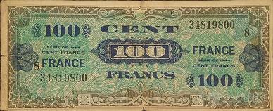 Banconota da 100 Francs – Francia