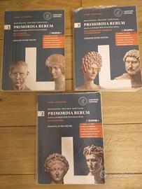 PRIMORDIA RERUM 1,2,3 - VIVA VERBA TESTI DI LATINO