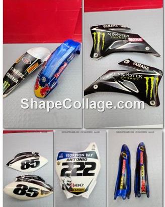 KIT PLASTICHE YAMAHA YZF 450 2008 2009 YZ F 2007 2