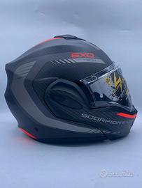 Casco Scorpion EXO-TECH EVO Carbon Cosy Nero Opaco