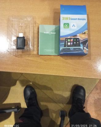 USB adattatore wireless car player 