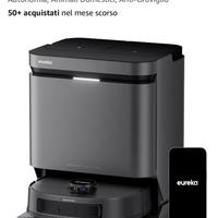 Robot lavapavimenti e aspirapolvere completo