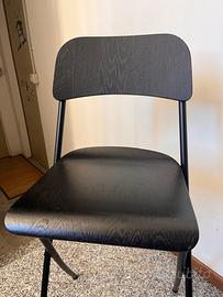 2 sgabelli neri moderni – robusti ed eleganti