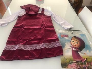 Vestito Carnevale Masha taglia S 2/4 anni