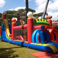 Percorso gioco gonfiabile usato gigante