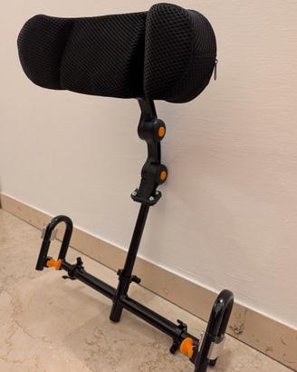 Poggiatesta regolabile per sedia a rotelle