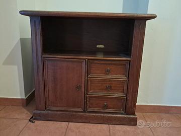 MOBILE PORTA TV IN ARTE POVERA 