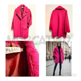 CAPPOTTO D PLEASE FUXIA TAGLIA S