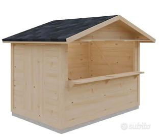 chiosco in legno m 3x2
