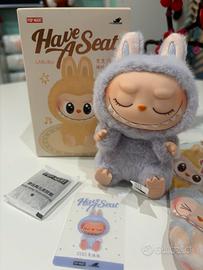 Labubu Pop Mart Originale Have a Seat ,Zizi ,viola