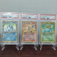 Trio psa9 celebration Charizard Blastoise Venusaur