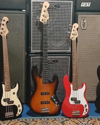 Basso elettrico tipo fender yamaha ibanez