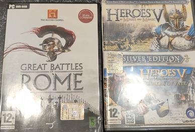 2 videogiochi per pc