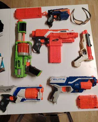 Vari Nerf pistole giocattolo