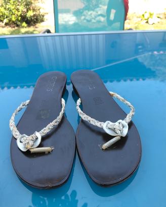 sandali donna in pelle tg 37