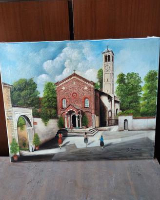 Quadro paesaggistico 40x50