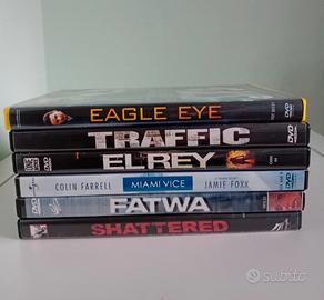 lotto di 6 dvd genere thriller azione 