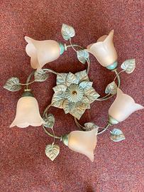 Lampade  rustiche ferro battuto