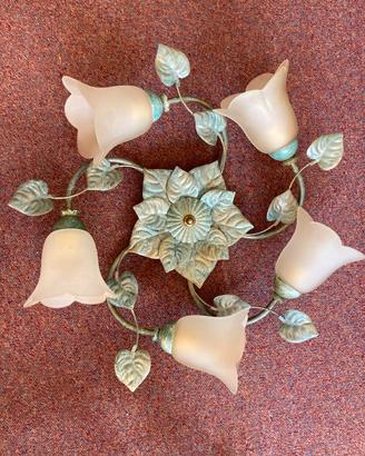 Lampade  rustiche ferro battuto
