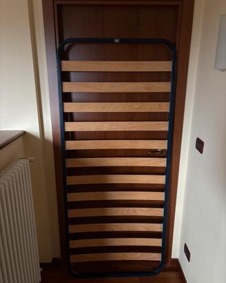 Rete letto con doghe in legno (80x190)