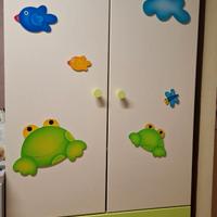 Cameretta bimbo/a Azur "Rana Verde"