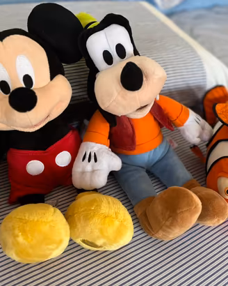 Topolino pippo nemo peluches originali
