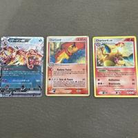 Lotto charizard vintage pokemon no set base